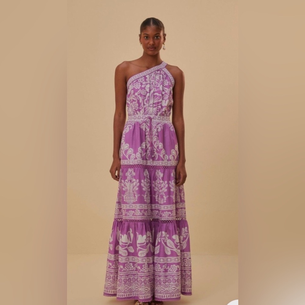 Farm Rio Sweet Garden Maxi Dress